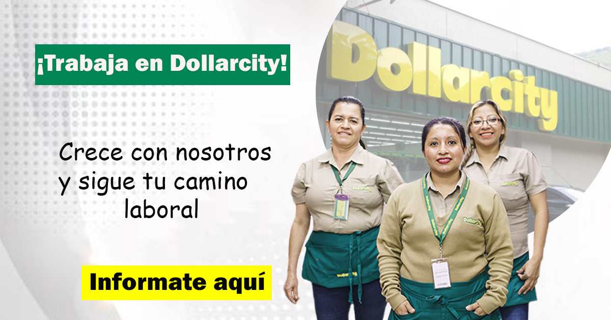 Dollarcity, cuenta con importantes puestos de empleos en distintas areas